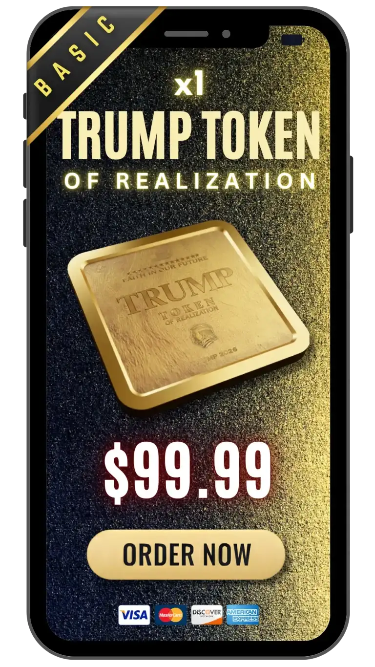 Trump Token of Realization Single Price Order USA